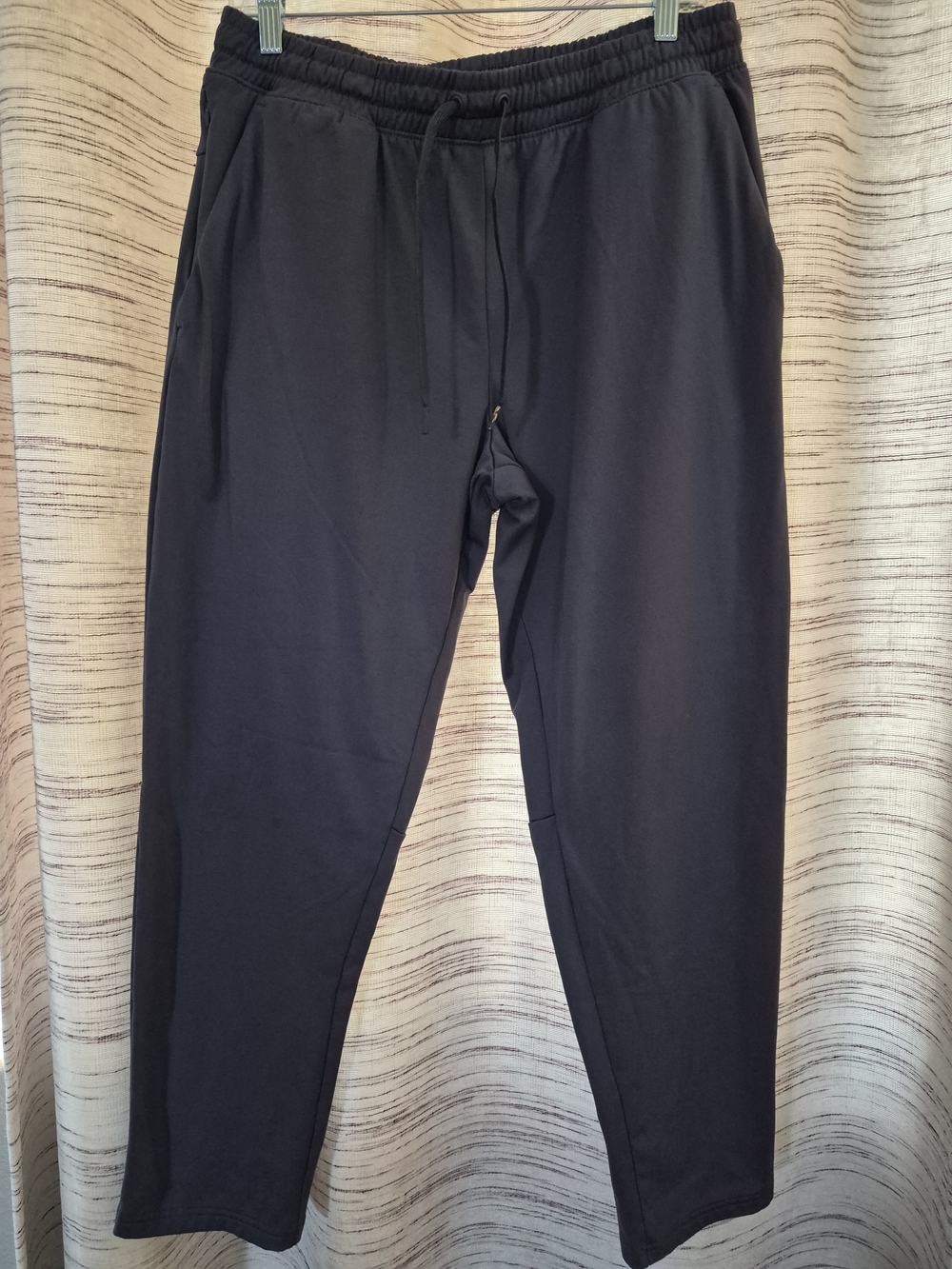 Men's Navy Elastic Waist Jogger Pants
